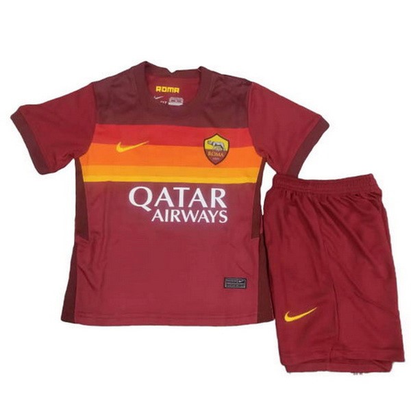 Camiseta AS Roma Primera Equipación Niños 2020-2021 Rojo